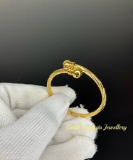 18K 18Ct Girl, Boy, Gold Filled ,Newborn, Baby, Toddler, Bangle/Bracelet Ref:-7