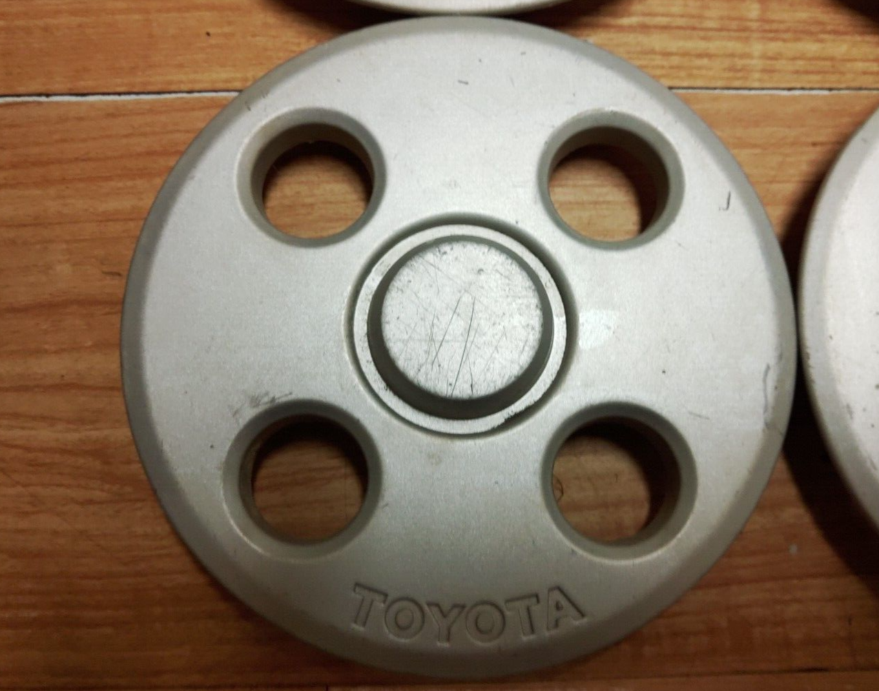 1980s Toyota Celica Corolla Camry MR2 OEM 14" Wheel Center Caps Extra Nice! eBay
