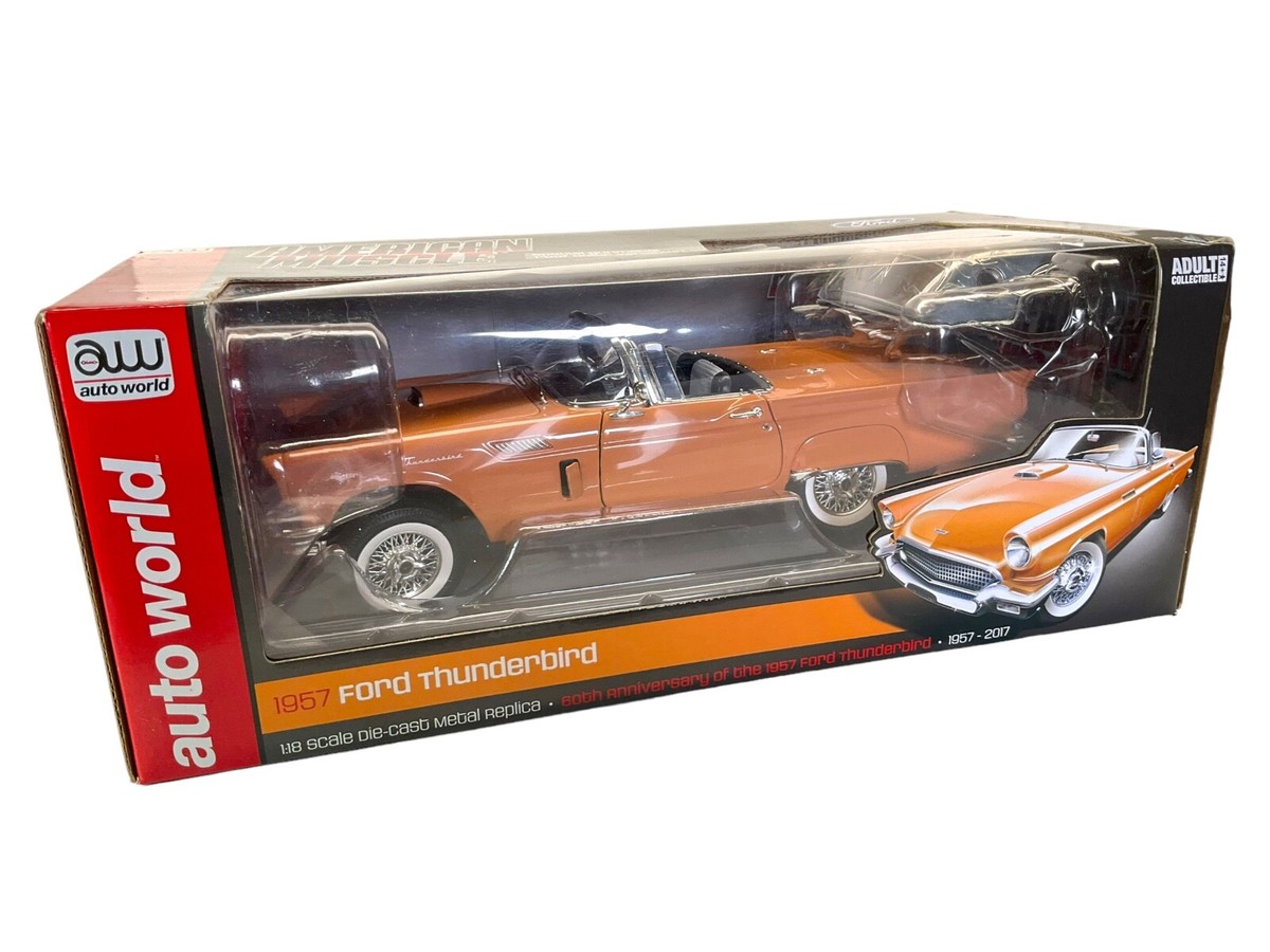 Ford 1957 Thunderbird ダイキャストメタル箱入り 1957 THUNDERBIRD ダイキャストメタル 【公式通販】