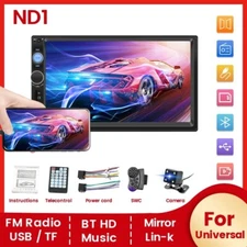 ND1 2 din Car Radio 7" HD Touch Screen Autoradio Multimedia Player Universal Car