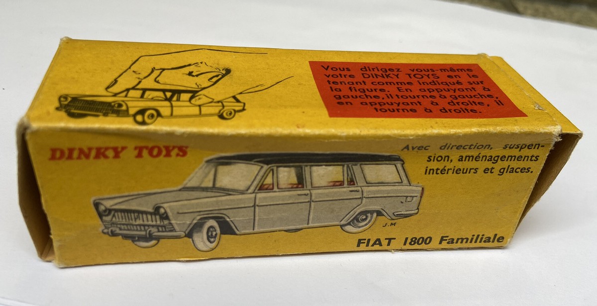 Fiat 1800 Familiale Dinky Toys 548 Deagostini Voiture Miniature - DT014