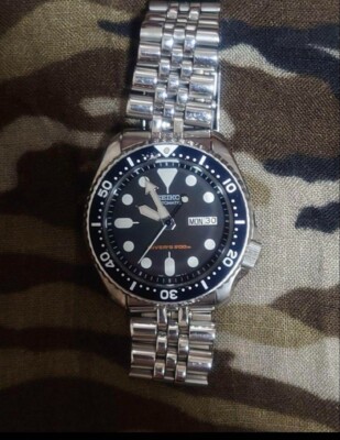 Seiko Black Boy 7S26-0020 Automatic 200m Diver Watch Used | eBay
