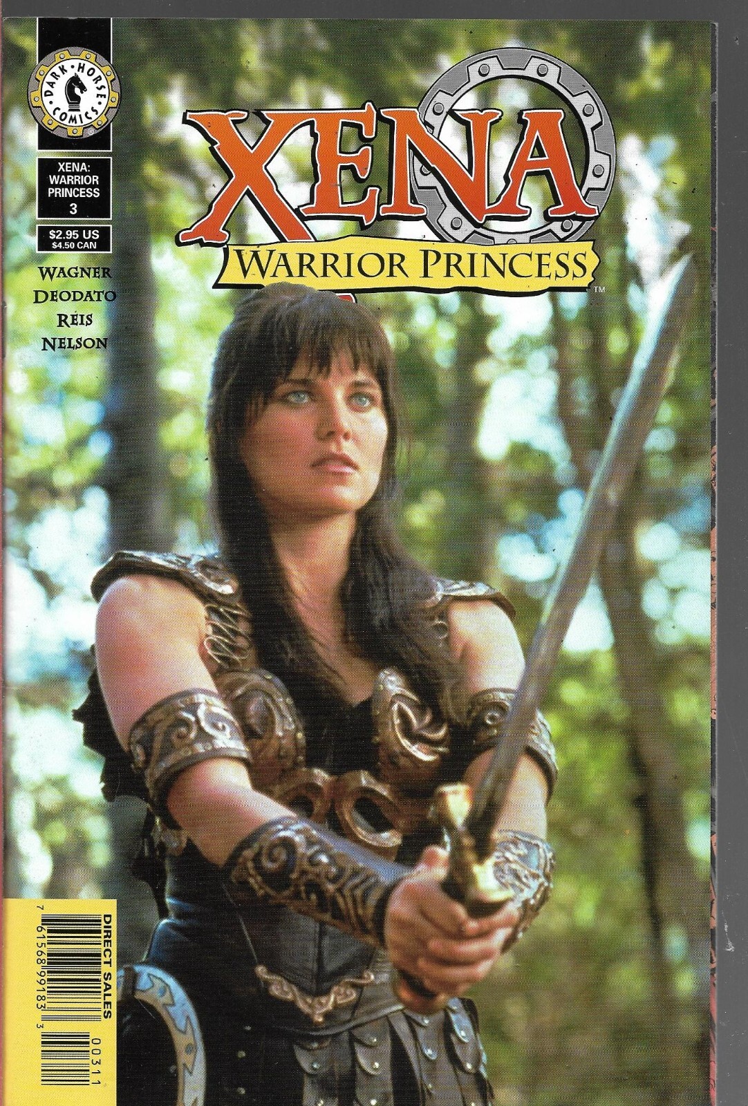 XENA WARRIOR PRINCESS (1999) #3 PHOTO Variant - Back Issue (S)