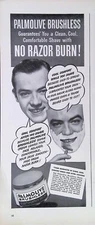 Print Ad 1940's Colgate Palmolive Peet Brushless Razor Shaving Jersey City NJ