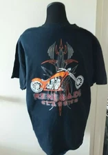 Used Renegade classics motorcycle Huston Texas black t shirt VG no tags