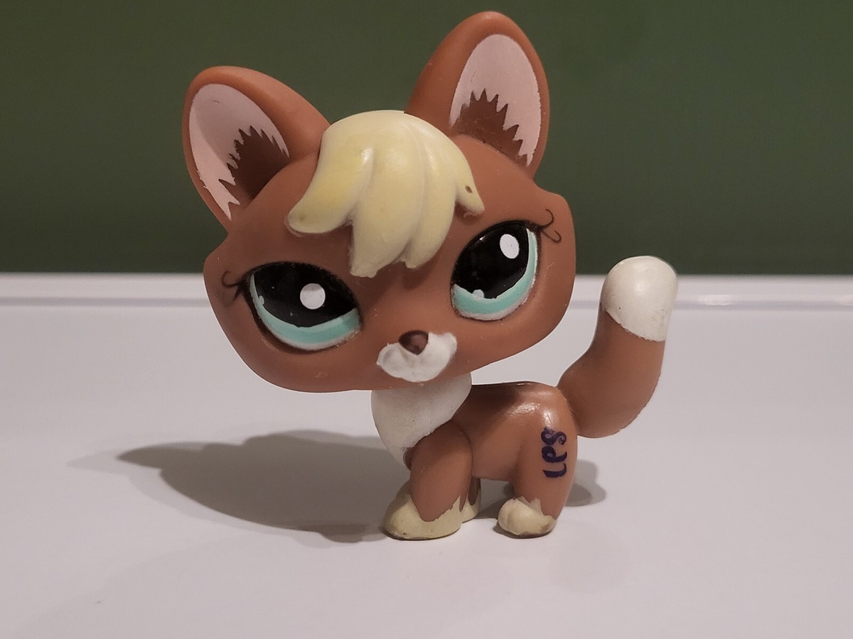 Littlest Pet Shop LPS #1126 - Renard Roux - HASBRO Original - Authentique