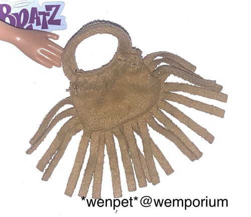 Bratz Sasha Strut It! Kunstwildleder Tasche Quaste Fransenpuppe Ersatzteile Zubehör