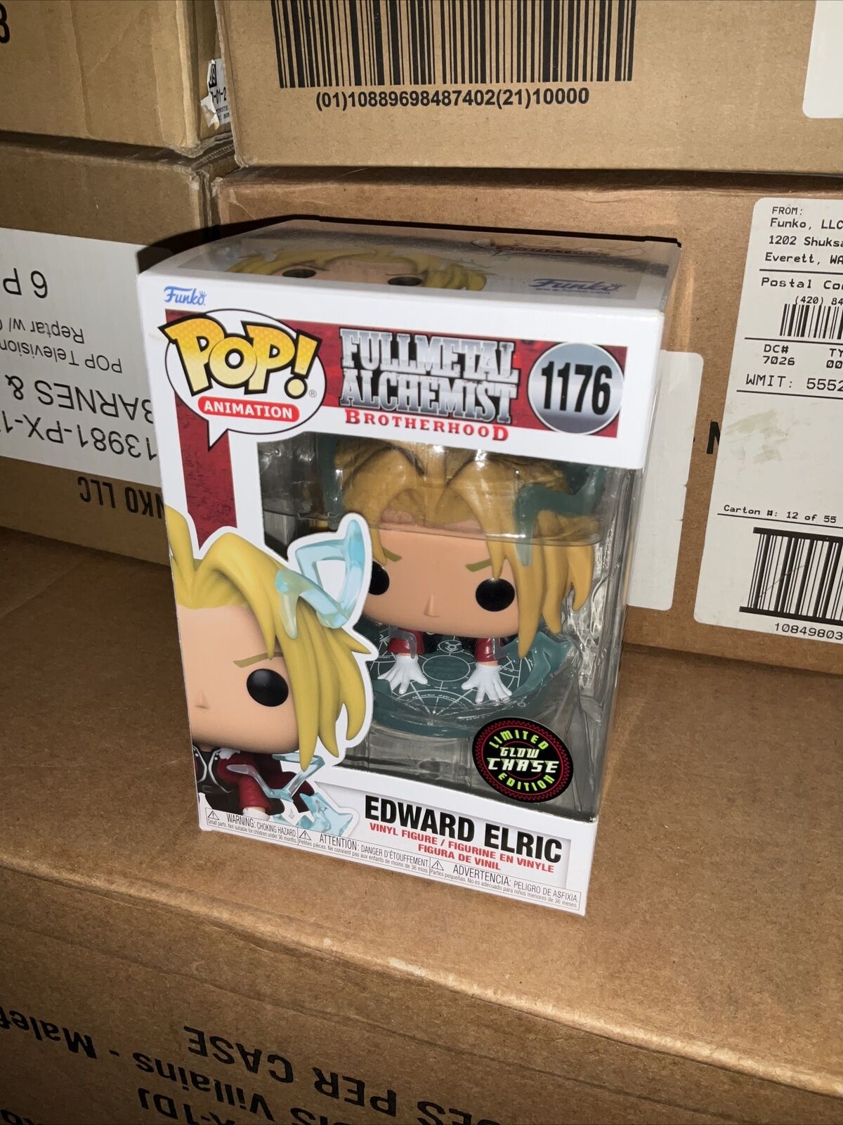 Funko Pop Anime Chase - Full Metal Alchemist: Brotherhood Edward