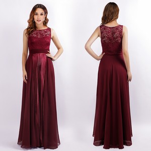 ever pretty burgundy dress