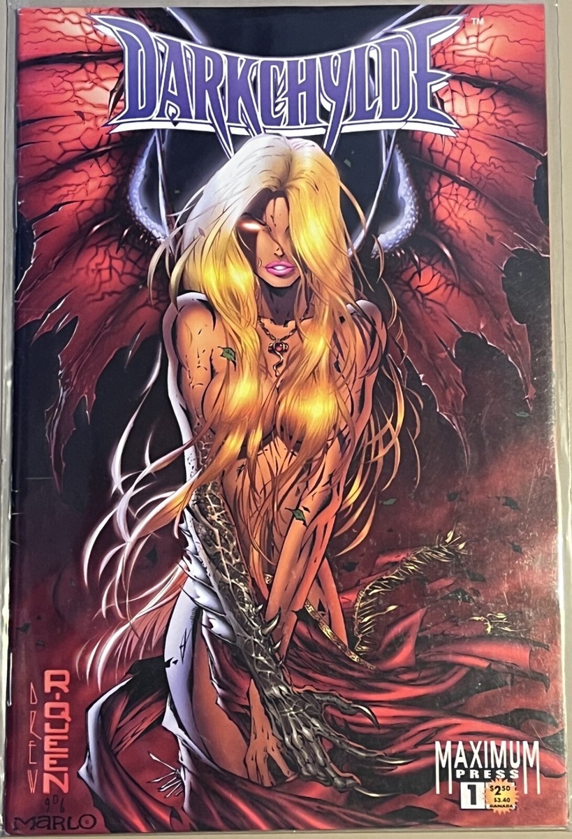 Darkchylde #1 & Avengelyne #2 Flipbook Comic Book Maximum Comics