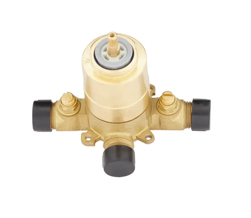 Signature Hardware Provincetown Pressure Balanced Trim W/Valve, Brushed Nickel - Picture 2 of 2