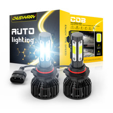 Pair 9006 LED Headlight low beam Bulbs 6000K For Toyota RAV4 2006 2007 2008-2012