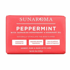 Sunaroma Peppermint Oil Rosemary Body Bar Soap 8 Ounce Ebay