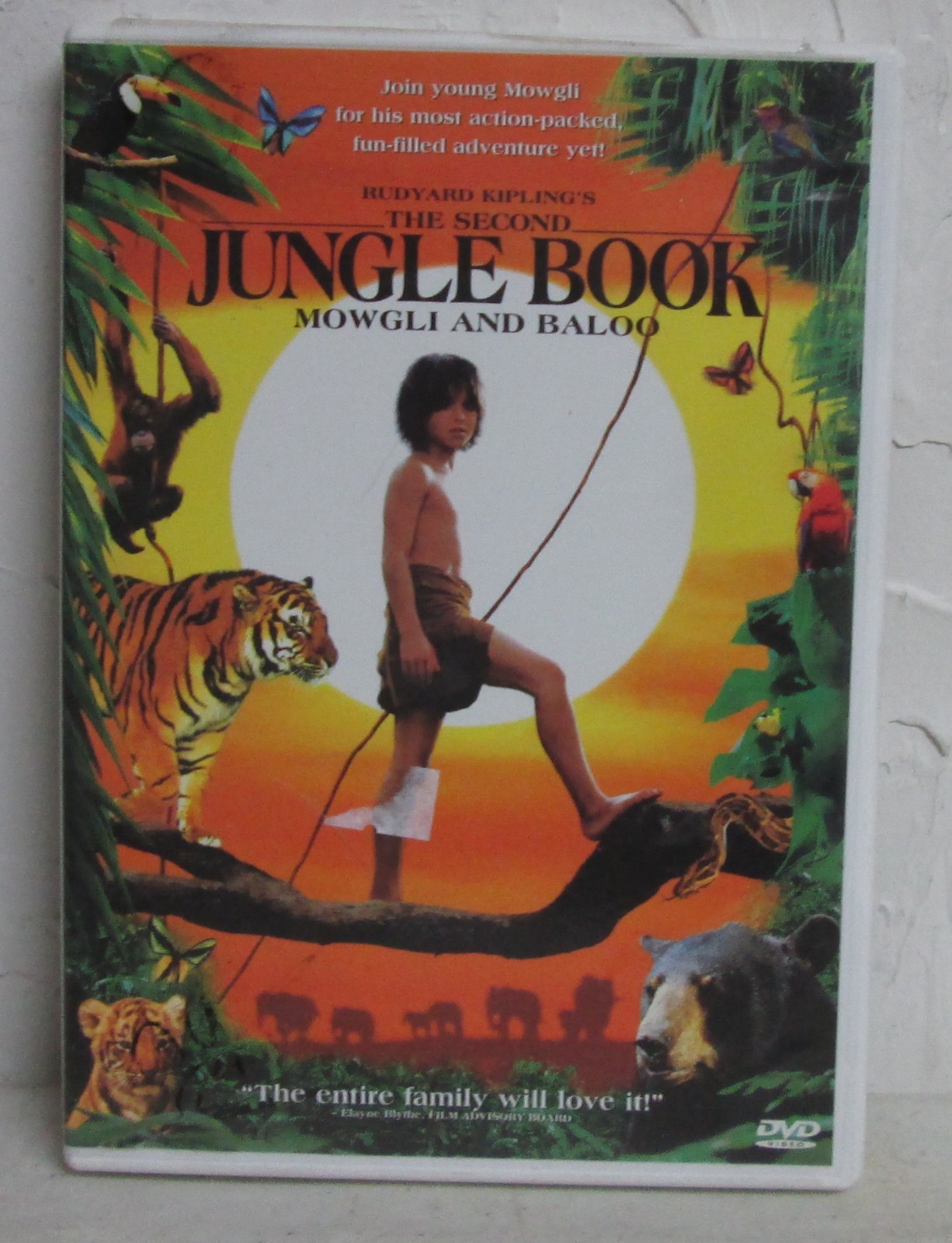 Rudyard kiplings the second jungle book mowgli and baloo dvd 2001
