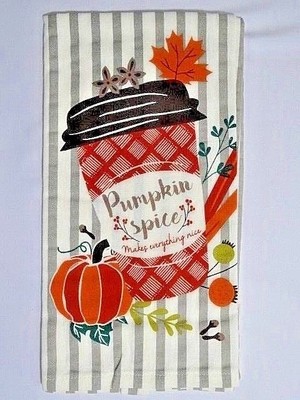 Pumpkin Spice Makes Everything Nice Coffee Flour Sack Kitchen