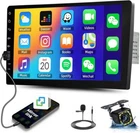 9" Single 1Din Car Stereo Bluetooth Touch Screen Mirror link MP5 Radio + Camera
