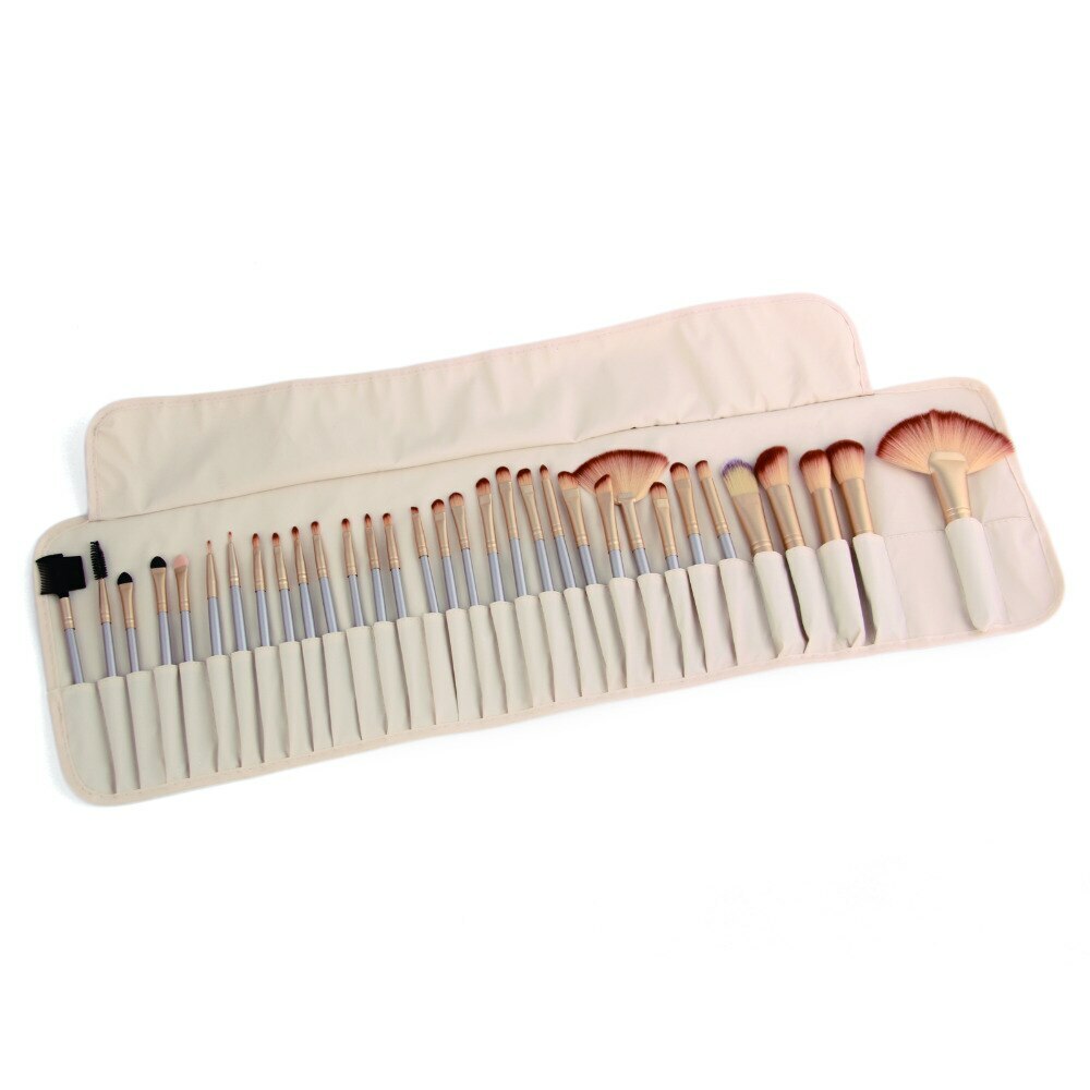 SET 32 BROCHAS Y PINCELES PARA MAQUILLAJE - DE USO PROFESIONAL