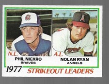 Nolan Ryan - 1978 Topps - Strikeout Leader #206 (SEE SCAN)