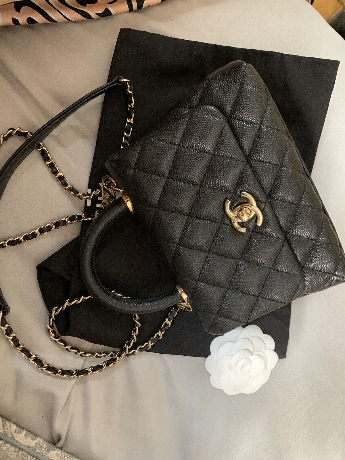 Chanel Coco Handle Extra Mini, Luxury, Bags & Wallets on Carousell