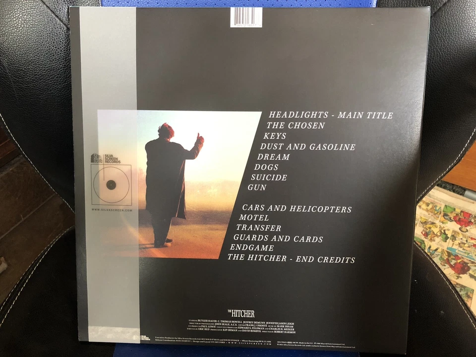 LIMITED EDITION RECORD STORE DAY RSD THE HITCHER SOUNDTRACK OST TURQUOISE VINYL - Image 3 of 4