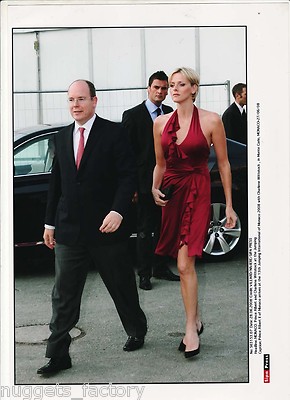 Foto Original Monaco Prince Albert Und Charlene Wittstoc - Jumping 2008 (054)