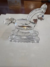 Swarovski Crystal Rocking Horse Figurine