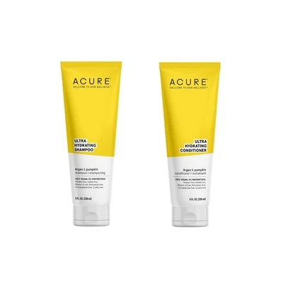 ACURE Ultra Hydrating Conditioner Argan Large 8oz - 2 PACKS LOT
