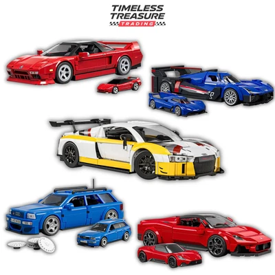 Mattel Bricks Shop Hot Wheels BauSet Klemmbaustein DieCast  Geschenk Audi R8 LMS - Bild 1 von 4