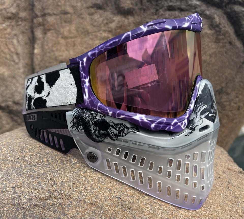 JT Proflex LE Zebra w/ Clear & Smoke Lenses - Time 2 Paintball JT Proflex LE Zebra w/ Clear & Smoke Lenses - Time 2 Paintball