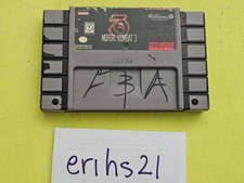 Mortal Kombat 3 SNES (Super Nintendo System, 1995) Authentic Game Cartridge