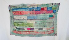 Fine Vintage Kantha Quilt from Bengal, India. Textile Art. 4249