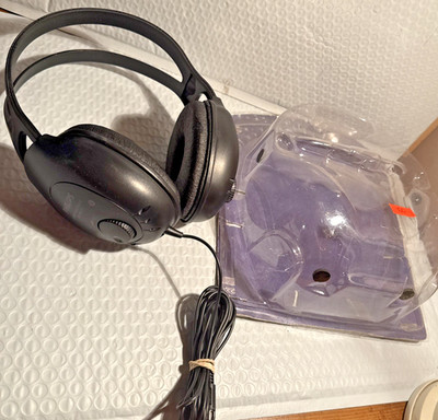 Philips SBC HP110 vintage headphones tested working.