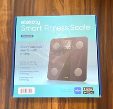 Etekcity Smart Scale EFS-C651-KUS Black Tempered Glass Modern Bathroom