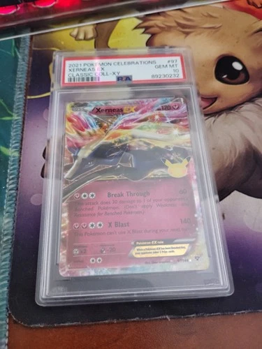 Pokemon 2021 Celebrations Classic Collection Xerneas EX 97/146 PSA 10