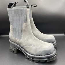 Dr. Martens Corran Chelsea Boots Platform Soft Suede Chunky Quad Women’s 11 NEW