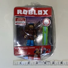 NEW Roblox Bigfoot Boarder: Airtime Figure Pack with Exclusive Item Code NIB