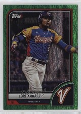 2023 Topps World Baseball Classic Green Sparkle Foil /75 Luis Arraez #72 c6t