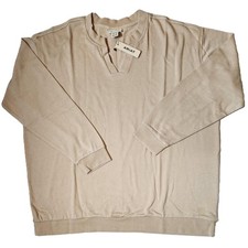 Ariat Unwind French Terry Sweatshirt Women s 2X Tannin NWT