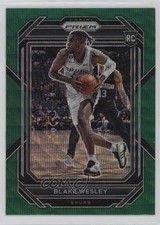 2022-23 Panini Prizm Green Wave Prizm Blake Wesley #264 0o6v