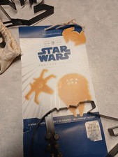 Star Wars Pancake Molds Set of 3 X-wing / Vader's Tie Fighter / Millennum Falcon