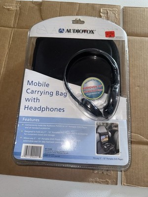 Audiovox Mobile Carrying Bag with Headphones Model ACC221 for 5