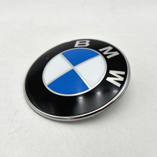 Bmw Emblem Badge Roundel 82mm 1 3 5 6 7 Series Oem 8132375