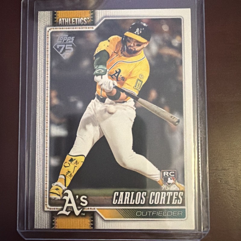 2026 Topps Series 1 Carlos Cortes Rookie Card #249