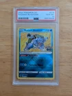 Pokémon TCG Radiant Blastoise Holo Card Pokemon Go 018/078 PSA 10