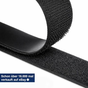 Klettband Set extra stark selbstklebend Flauschband + Hakenband Klettverschluss