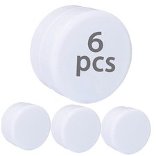 3 Sets Shower Curtain Weights Bottom, Magnetic Heavy Duty Weights Premium White