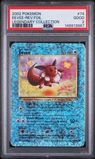 Eevee [Reverse Holo] #74 Prices | Pokemon Legendary Collection