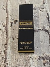 Missoni EDP Parfum Pour Homme 1 ml / 0.03 fl.oz Sample Spray, NIB - J1