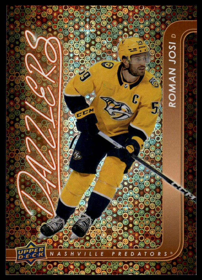 2024-25 Upper Deck #DZ-95 Roman Josi Dazzlers Orange