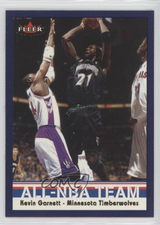 2002-03 Fleer Premium All-NBA Team Kevin Garnett #6 HOF 0q3
